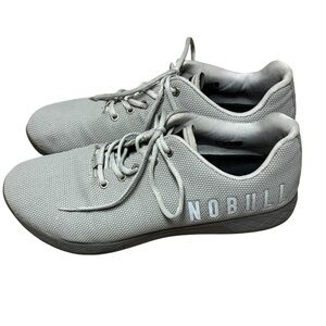 NOBULL Superfabric CrossFit Trainer Shoes Arctic‎ Gray Men Size 11.5